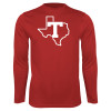 Thumbnail image for  Red Performance Long Sleeve Shirt