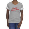 Thumbnail image for  Fall Rush Ladies Athletic Grey 60/40 Football Tee