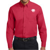 Thumbnail image for  Red Twill Button Down Long Sleeve