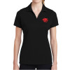 Thumbnail image for  Womens Black Dry Mesh Polo