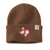 Thumbnail image for  Carhartt Brown Knit Beanie w/Cuff