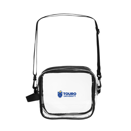  Clear Crossbody Bag - Touro University Horizontal