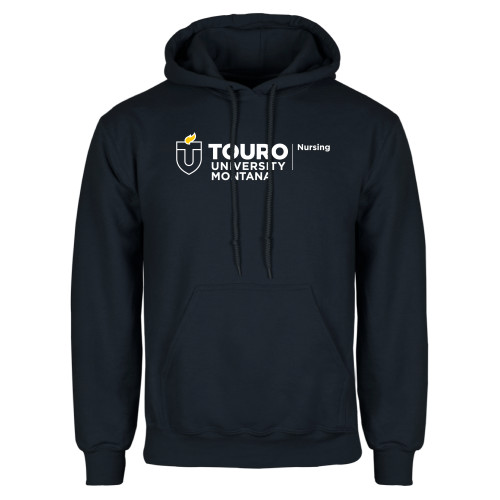  Navy Fleece Hoodie - Touro Montana Nursing Horizontal