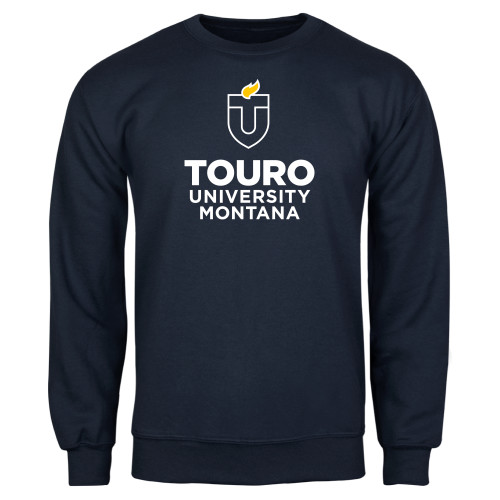  Navy Fleece Crew - Touro Montana Vertical