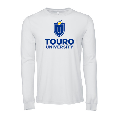  Bella + Canvas White Jersey Cotton Long Sleeve T Shirt - OFFICIAL ARTWORK - Apparel