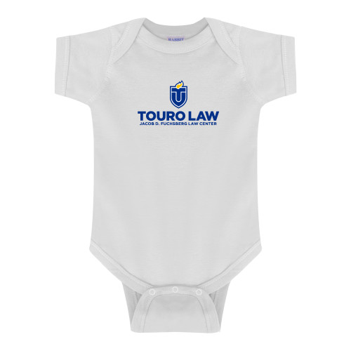 White Infant Onesie - Touro University Touro Law Center