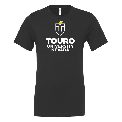  Bella + Canvas Black Jersey Cotton T Shirt - Touro University Nevada