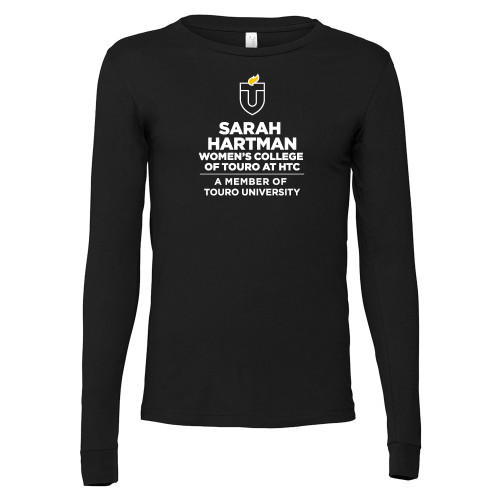 Main Image for  Bella + Canvas Black Jersey Cotton Long Sleeve T Shirt