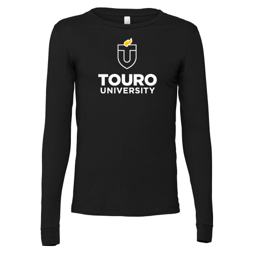  Bella + Canvas Black Jersey Cotton Long Sleeve T Shirt - OFFICIAL ARTWORK - Apparel