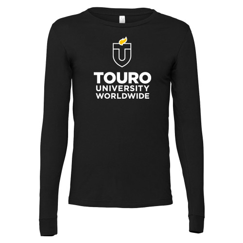 Main Image for  Bella + Canvas Black Jersey Cotton Long Sleeve T Shirt