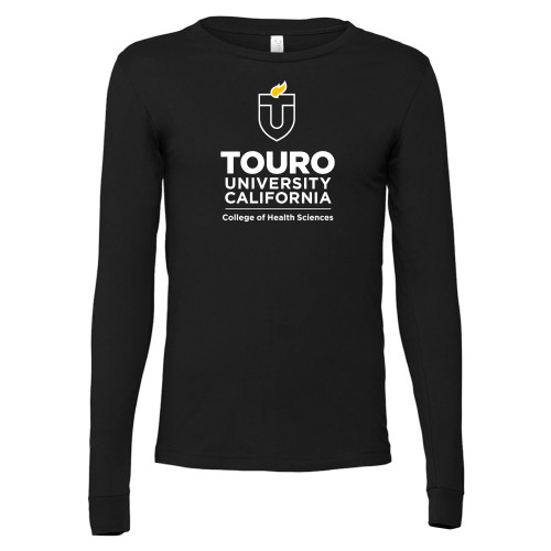 Main Image for  Bella + Canvas Black Jersey Cotton Long Sleeve T Shirt