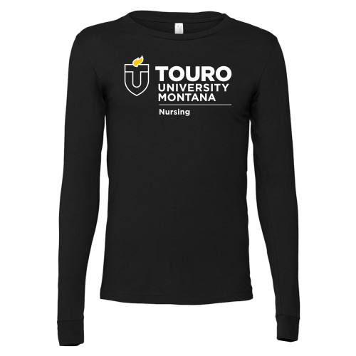 Main Image for  Bella + Canvas Black Jersey Cotton Long Sleeve T Shirt