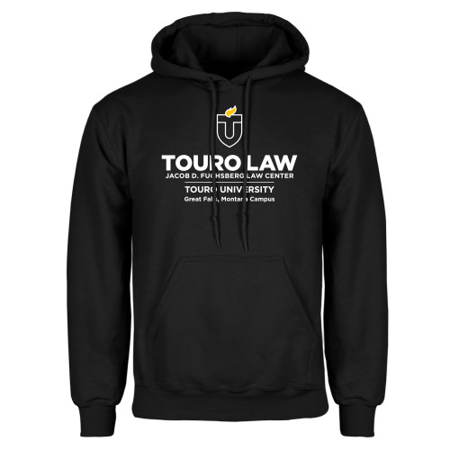  Black Fleece Hoodie - Touro Law Montana Vertical