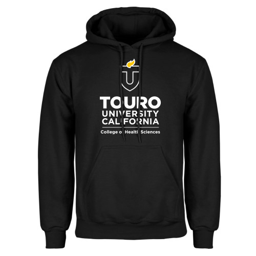  Black Fleece Hoodie - Touro California College of Health Sciences Vertical
