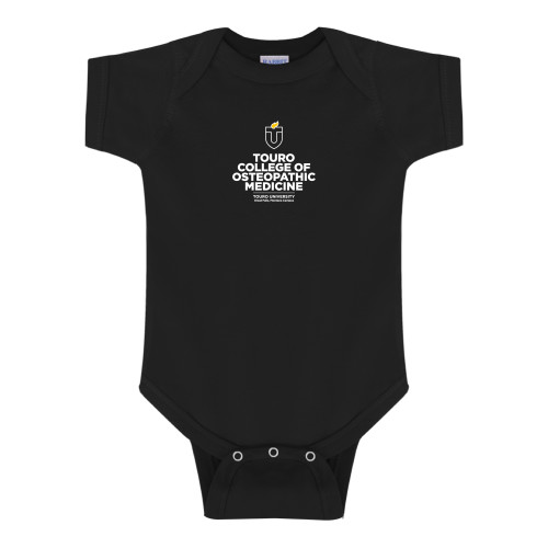  Black Infant Onesie - Touro College Osteopathic Medicine Montana Vertical