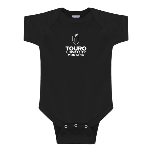  Black Infant Onesie - Touro Montana Vertical