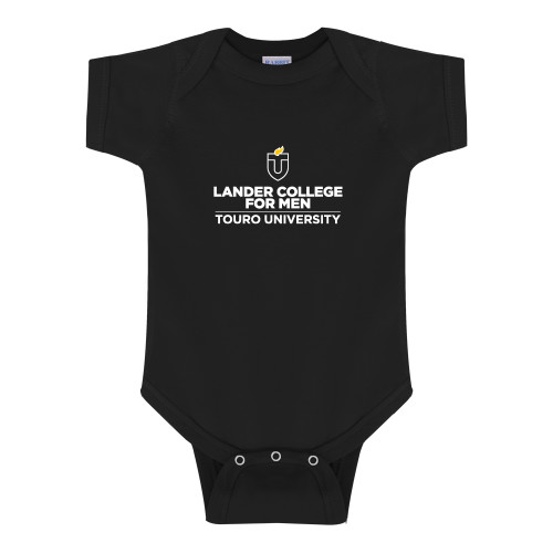  Black Infant Onesie - Touro University Lander College for Men