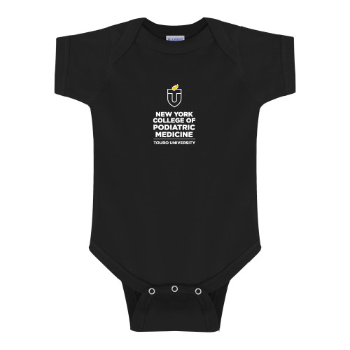  Black Infant Onesie - Touro University College of Podiatric Medicine