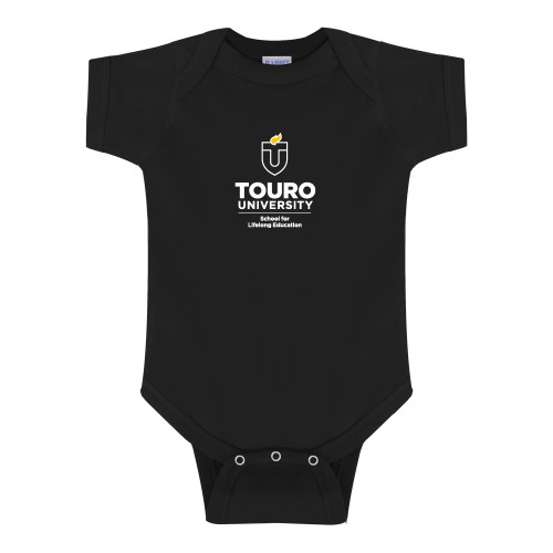  Black Infant Onesie - School for Lifelong Education - Touro University