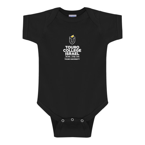  Black Infant Onesie - Touro College Israel - Touro University