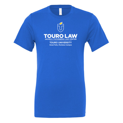  Bella + Canvas Royal Jersey Cotton T Shirt - Touro Law Montana Vertical