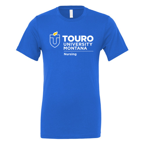  Bella + Canvas Royal Jersey Cotton T Shirt - Touro Montana Nursing Vertical