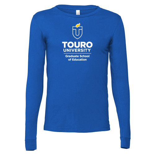  Bella + Canvas Royal Jersey Cotton Long Sleeve T Shirt - Touro University Graduate School of Education