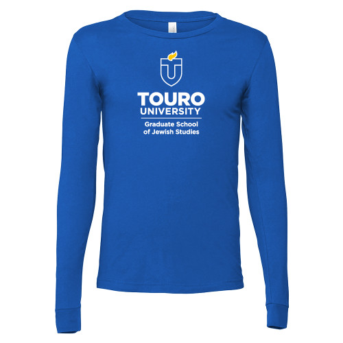  Bella + Canvas Royal Jersey Cotton Long Sleeve T Shirt - Touro University Graduate School of Jewish Studies