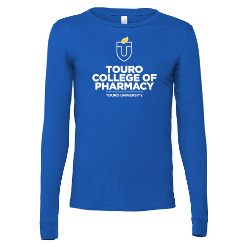  Bella + Canvas Royal Jersey Cotton Long Sleeve T Shirt - Touro University Touro College of Pharmacy