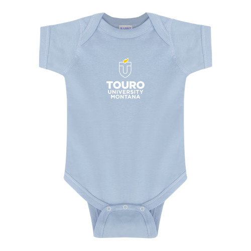  Light Blue Infant Onesie - Touro Montana Vertical