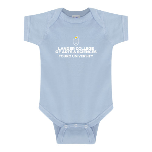  Light Blue Infant Onesie - Touro University Lander College of Arts and Sciences