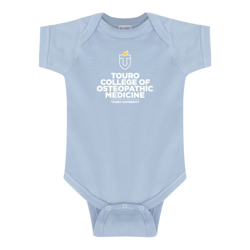  Light Blue Infant Onesie - Touro University Touro College of Osteopathic Medicine