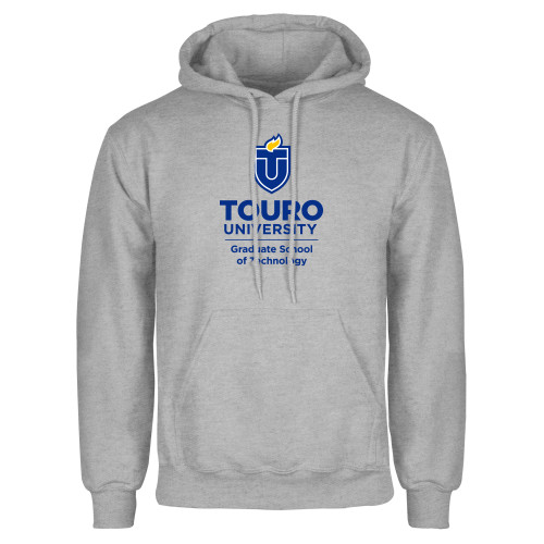  Grey Fleece Hoodie - Touro University Graduate School of Technology