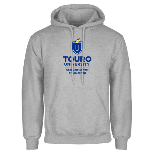  Grey Fleece Hoodie - Touro University Graduate School of Education