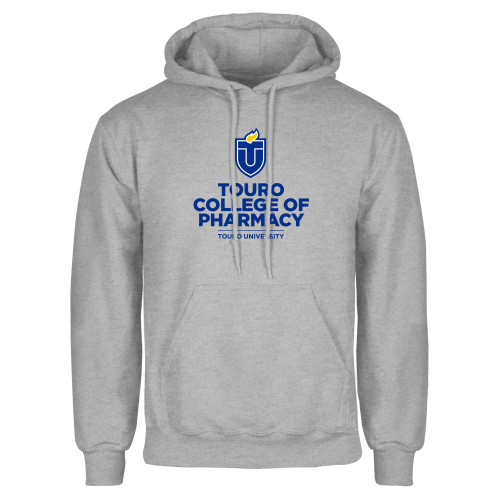  Grey Fleece Hoodie - Touro University Touro College of Pharmacy