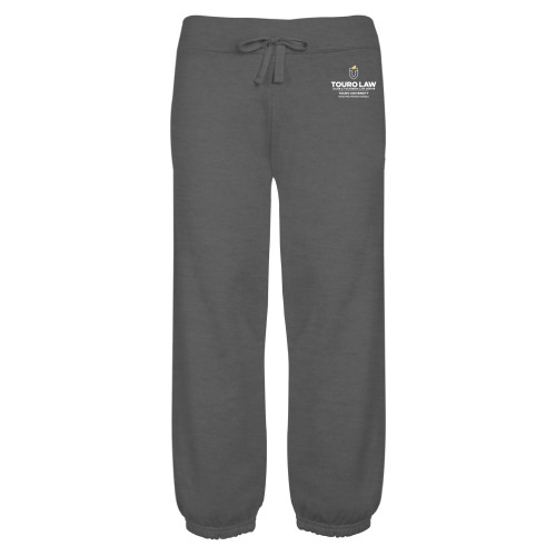  ENZA Womens Dark Heather Banded Fleece Capri - Touro Law Montana Vertical