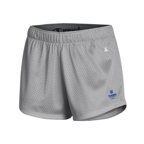  Champion Womens Grey Mesh Short - School for Lifelong Education - Touro University