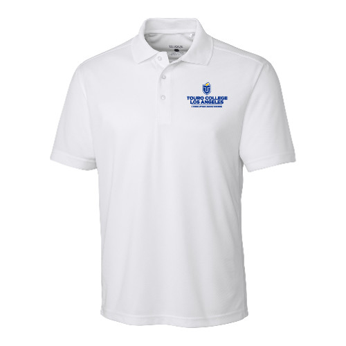  C&B White Clique Ice Pique Polo - Touro College Los Angeles Division - Touro University