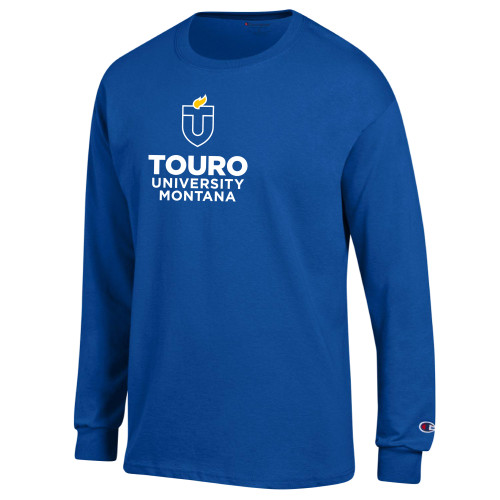  Champion Royal Long Sleeve T Shirt - Touro Montana Vertical
