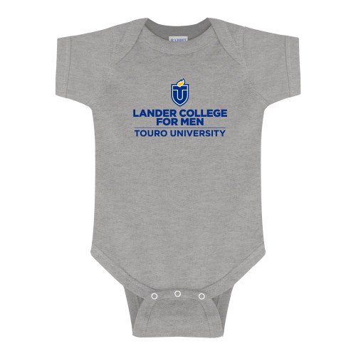  Grey Infant Onesie - Touro University Lander College for Men