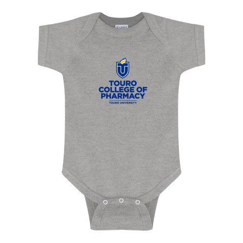  Grey Infant Onesie - Touro University Touro College of Pharmacy