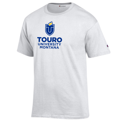  Champion White T Shirt - Touro Montana Vertical
