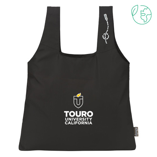  ChicoBag Black Original rePETe Tote - Touro University CA Stacked