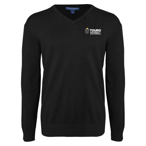  Black VNeck Sweater - Touro University CA Horizontal