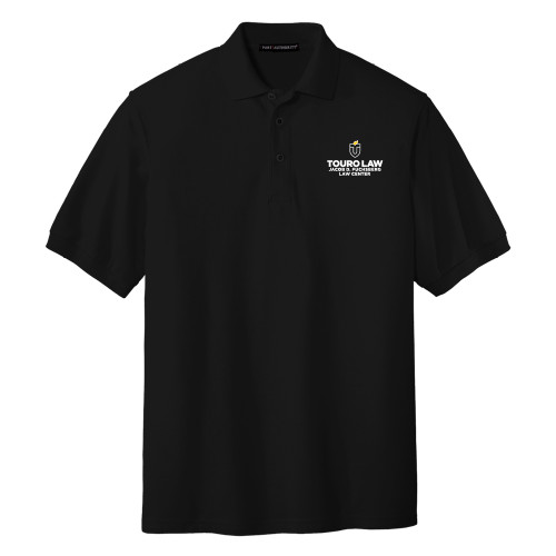  Black Silk Touch Polo - Touro University Touro Law Center