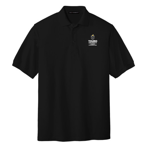  Black Silk Touch Polo - School for Lifelong Education - Touro University