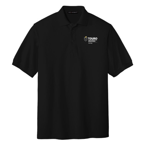  Black Silk Touch Polo - Touro Montana Nursing Vertical