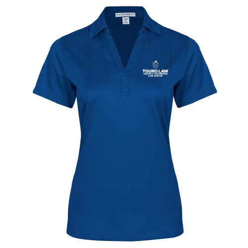  Womens Royal Performance Fine Jacquard Polo - Touro University Touro Law Center