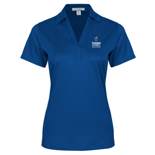  Womens Royal Performance Fine Jacquard Polo - Touro California College of Health Sciences Vertical