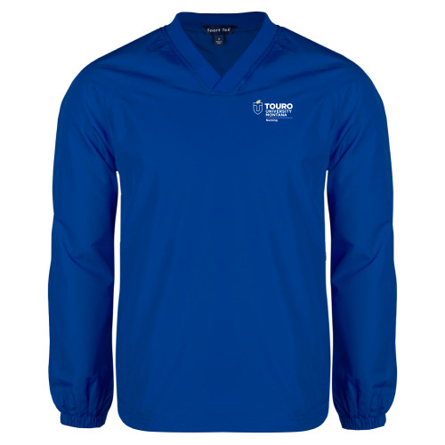  Royal V Neck Raglan Windshirt - Touro Montana Nursing Vertical